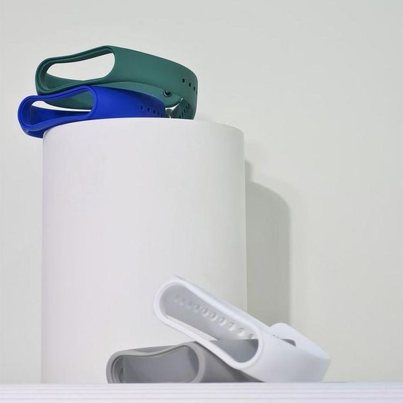 Ремешок Silicone Xiaomi Mi Band 7, силиконовый ремешок для фитнес браслета, ремешок для ми бенда red | Зображення 2