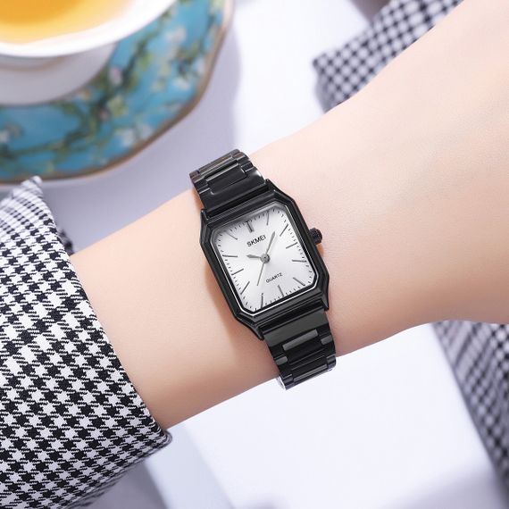 Жіночий годинник Skmei 2237BKSI Black-Silver | Зображення 2