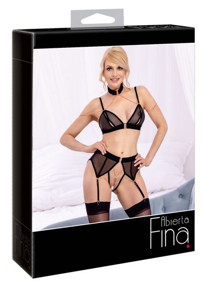 Комплект білизни Abierta Fina Bra Set Velvet M | Зображення 7