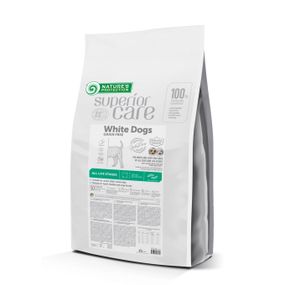 Корм Nature's Protection Superior Care White Dogs Grain Free Insect All Sizes and Life Stages сухой беззерновой для собак любого возраста с белой шерстью 17 кг