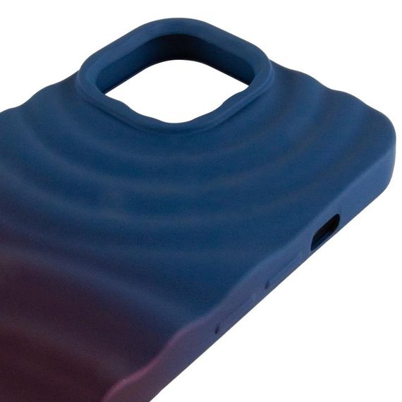 Чохол TPU ColorWave для Apple iPhone 13 / 14 (6.1") Navy Blue / Plum | Зображення 3