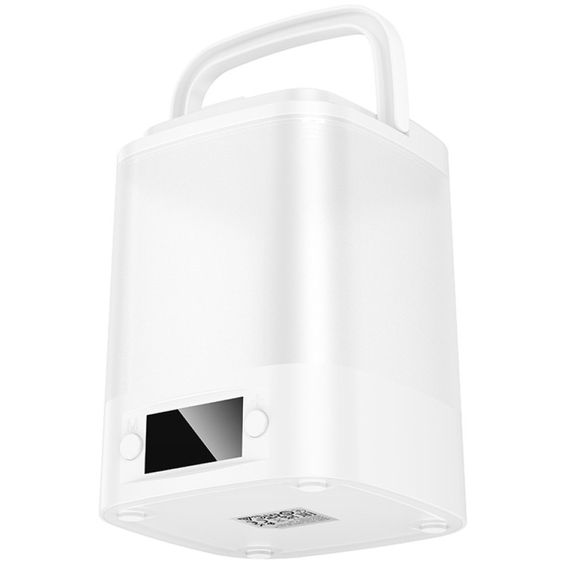 Ночник Hoco HX15 Smart + часы White | Зображення 4