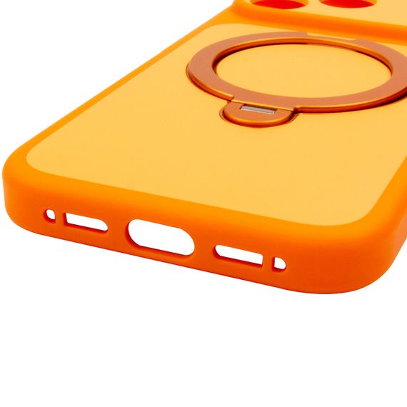 Чохол Ummi Full Camera with Magnetic Fit HQ Ring для Apple iPhone 16 Pro (6.3") Orange | Зображення 6