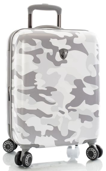 Дорожня валіза Heys White Camo (S) Чемодан із полікарбонату Валіза на колесиках і кодовим замком в дорогу