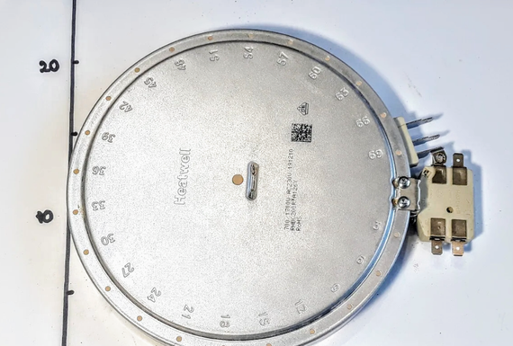 Электроконфорка D200/1700(0.7+1) кВт./5 конт. для стеклокерамических поверхностей | Зображення 1