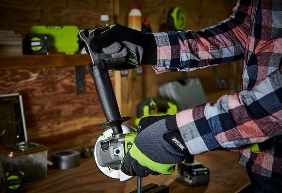 Шліфмашина кутова Ryobi ONE+ RAG18125-0 без АКБ та ЗП | Зображення 3