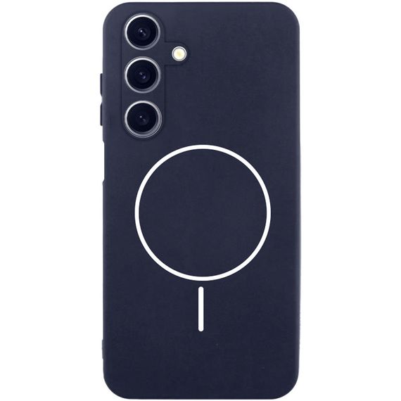 Чохол Silicone Cover Lakshmi Full Camera (AA) with Magnetic Fit для Samsung Galaxy A27 Темно-синій / Midnight blue