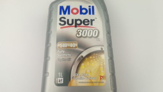 Олива моторна 5W-40 синтетична MOBIL Super 3000 X1 1 л. (152567) | Зображення 2