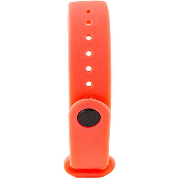Силіконовий ремінець для Xiaomi Mi Band 3/4 Рожевий / Hot Pink | Зображення 2