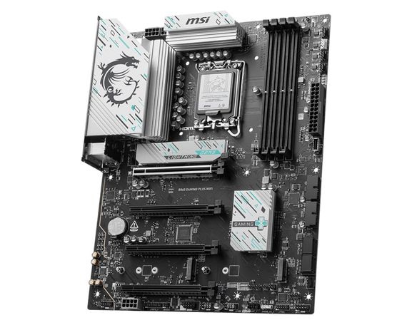 Материнcька плата MSI B860 GAMING PLUS WIFI s1851 B860 4xDDR5 M.2 HDMI DP WiFi BT ATX 911-7E41-003 | Зображення 2