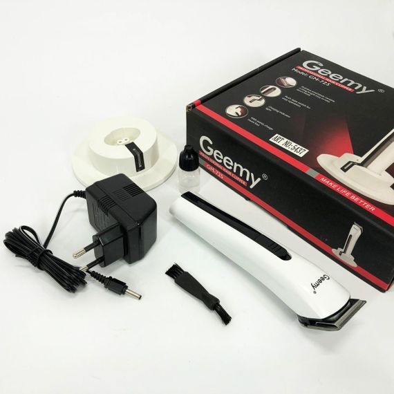 Бездротова машинка для стрижки волосся GEMEI GM-725, Професійна бритва-машинка для стрижки волосся | Зображення 7