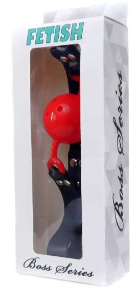 Кляп Fetish Boss Series - Ball Gag rubber Red 1, BS6100032 Sex Aura | Зображення 5
