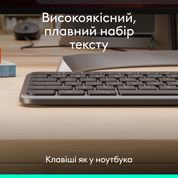 Клавіатура Logitech Signature Slim K620 Wired Keyboard for Business - GRAPHITE (920-013333) | Зображення 2