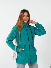 Куртка 523 бірюза