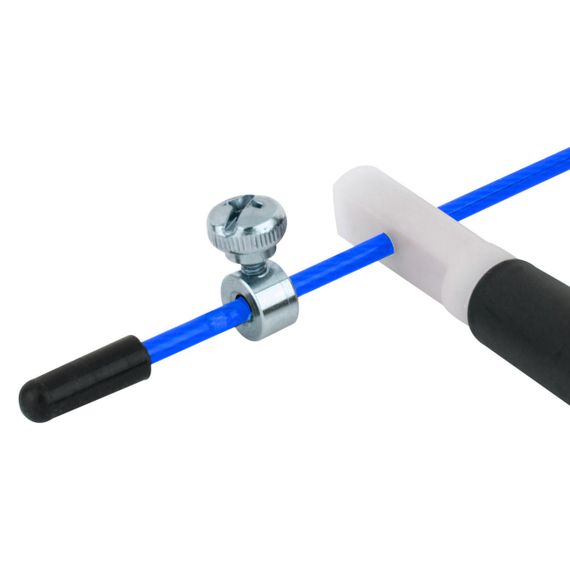 Скакалка швидкісна PowerPlay 4202 Ultra Speed Rope Синя (2,9m.) | Зображення 5