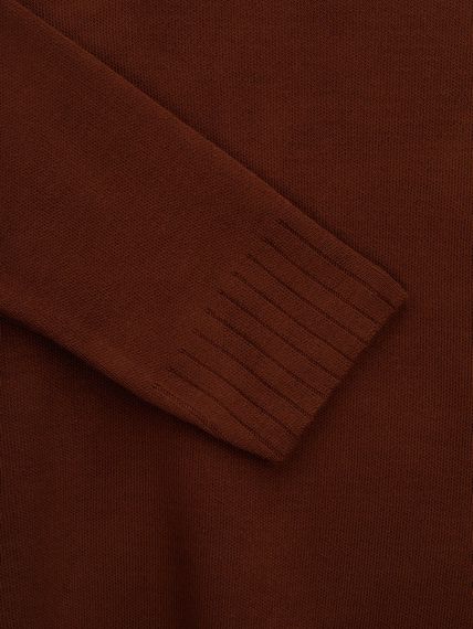 Костюм джемпер+спідниця однотонний жіночий GENUA G01111-0002 S/M Коричневий shop (2000999550300) | Зображення 3