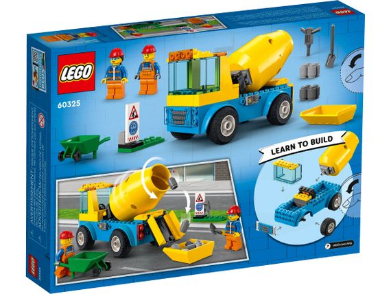 Конструктор LEGO City Вантажівка-бетонозмішувач (60325) | Зображення 5