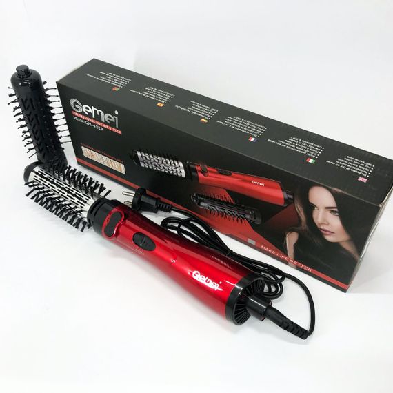 Фен з насадкою для прикореневого об'єму, Фен гребінець для укладання волосся Супер потужний TW-72 | Зображення 6