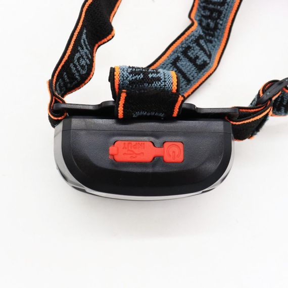 Налобний ліхтар акумуляторний з USB, 3 режими, BL 203 COB / Світлодіодний ліхтарик на голову | Зображення 4