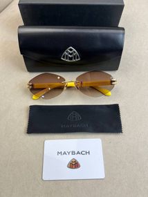 Сонцезахисні окуляри Maybach C-AAM-Z36 з жовтими дужками g237