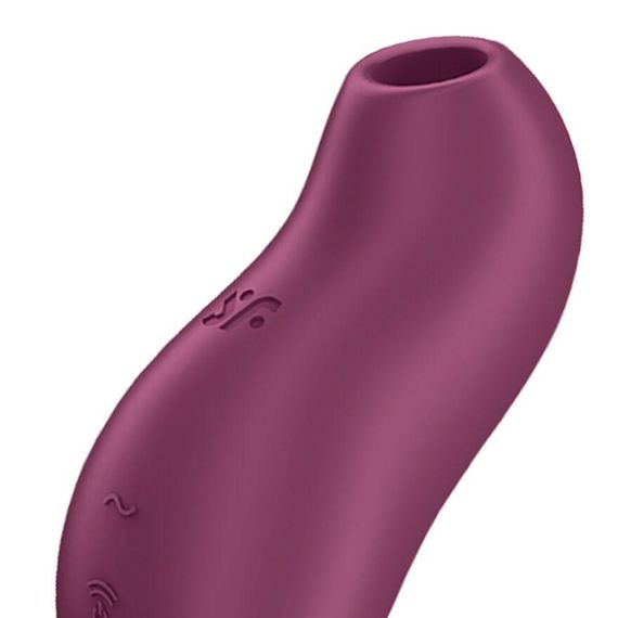 Вакуумний кліторальний стимулятор з вібрацією Satisfyer Pocket Pro 1 Purple Sex Aura | Зображення 3