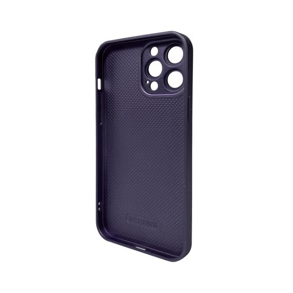 Чохол для смартфона AG Glass Matt Frame Color Logo for Apple iPhone 13 Pro Max Deep Purple | Зображення 1