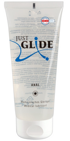 Анальний лубрикант Just Glide 200 мл на водній основі Sex Aura