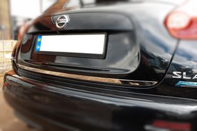 Кромка багажника (нерж.) OmsaLine - Італійська нержавійка для Nissan Juke 2010-2019 рр