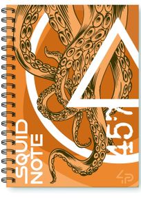 Блокнот 4Profi "Squid note" yellow 48 листов  формат А5 905171