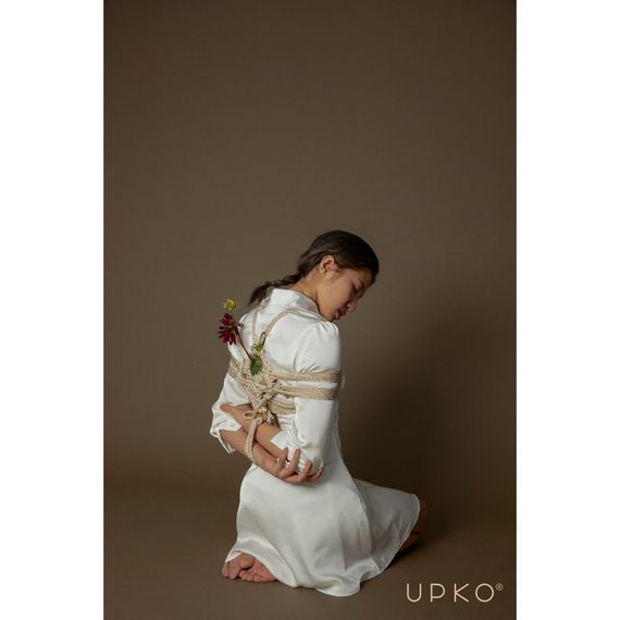 Веревка для бондажа премиальная UPKO Restraint Bondage Vope золотая, 10 м Sex Aura | Зображення 3