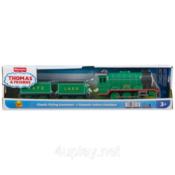 Классический моторизованный поезд Летучий Шотландец из юбилейной серии к 80-летию Thomas & Friends Оригинал Fisher-Price | Зображення 2