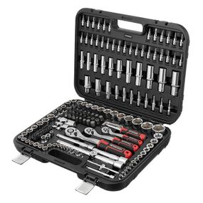 Набір інструментів 171 од., STORM, 1/2", 3/8", 1/4", Cr-V INTERTOOL ET-8171