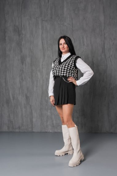 Чоботи жіночі Fashion Yentl 3872 39 розмір 25 см Бежевий | Зображення 8