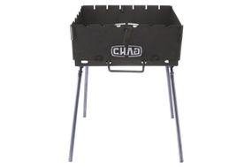 Мангал розкладний (кейс) товщина 2 мм на 6 шампурів СИЛА 960104