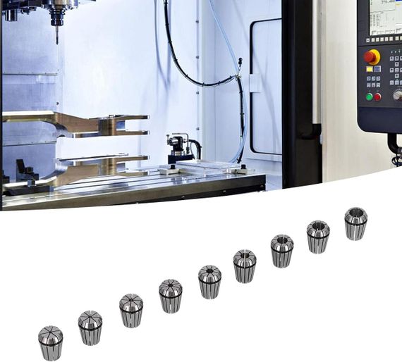 Пружинні затискачі Fafeicy ER25 торцева фреза, з'єднувальний вал, цанговий патрон, конус Морзе, набір пружинних цанг | Зображення 1