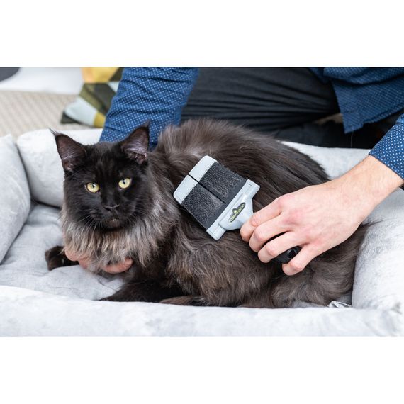 Щітка-пуходерка для собак та котів FURminator жорстка L 20,5 х 9,5 х 1,5 см | Зображення 9