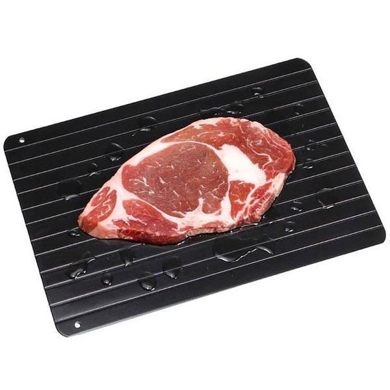 Дошка алюмінієва для швидкого розморожування продуктів (29,5х20,5х0,2 см)