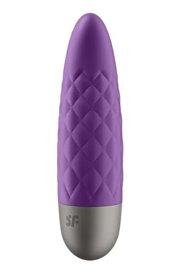 Віброкуля з глибокою вібрацією Satisfyer Ultra Power Bullet 5 фіолетовий sexstyle | Зображення 2