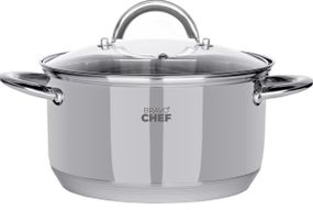 Каструля Bravo Chef 22 см (4.35 л) з кришкою