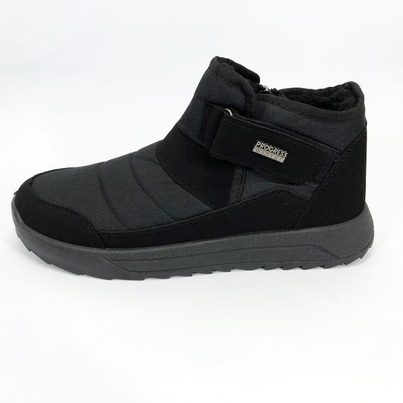 Осіннє утеплене взуття, Чоловічі кросівки на зиму водовідштовхувальний текстиль, Чоловіче зимове взуття KD-90 | Зображення 1