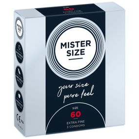 Презервативы Mister Size 60 (3 pcs)