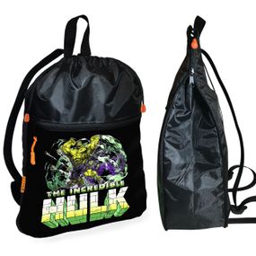Рюкзак-мешок для школы с Халк "Hulk" детская сумка для обуви и спортивной одежды (01486)