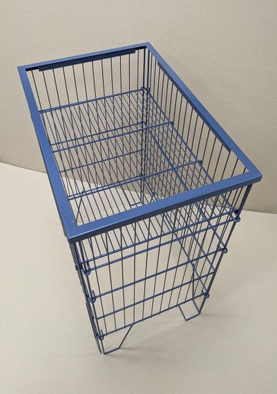 Сетчатая корзина-стойка 80/60/40 см для акционного товара, Тёмно-серый | Зображення 1