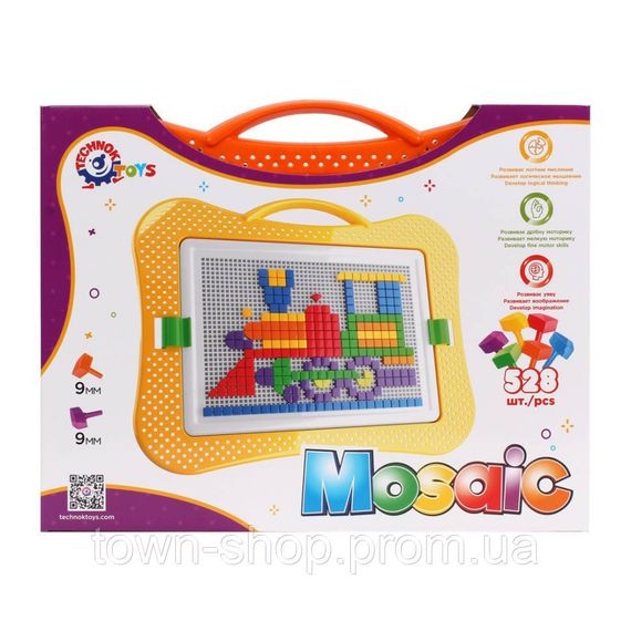 Игрушка "мозаика 8 Технок", арт. 3008TXK, 528 фишек | Зображення 1