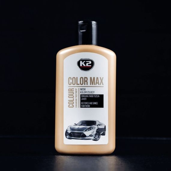 Поліроль восковий для кузова K2 Color Max білий 250 мл (K020WHITE) | Зображення 6