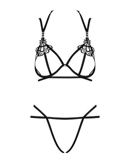 Комплект Obsessive Badossa Чорний S/M | Зображення 3