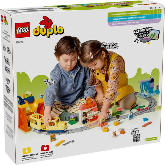 Конструктор LEGO DUPLO Town Великий інтерактивний громадський потяг (10428-) | Зображення 8