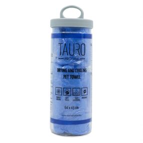 Полотенце для собак и котов Tauro Pro Line, 64 х 43 см, синий