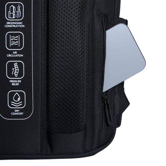 Рюкзак школьный YES TS-43L Just Black 550480 20.6 л | Зображення 5