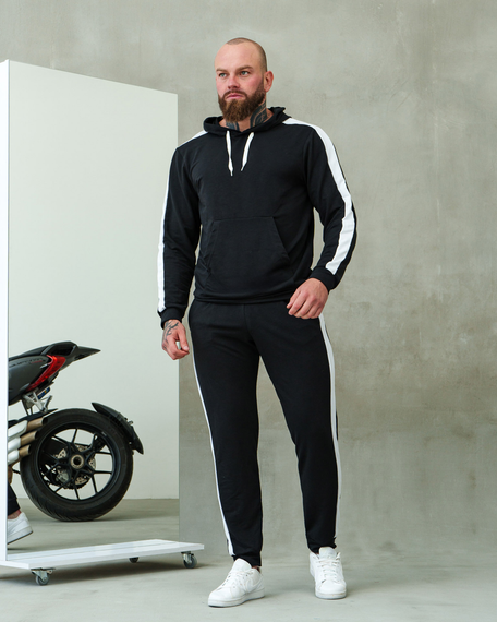 Костюм Лампас весни чорно-білий S | Зображення 3